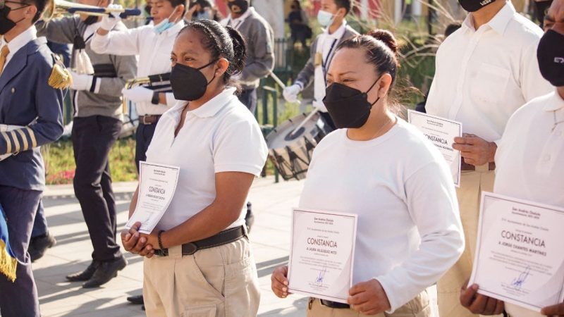 Concluye capacitación de Guardias Ciudadanos en San Andrés Cholula