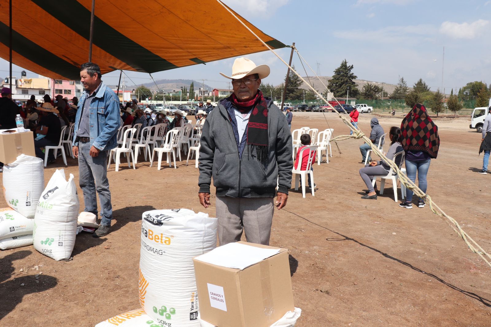 Reciben apoyo para el campo productores de Chiganahuapan