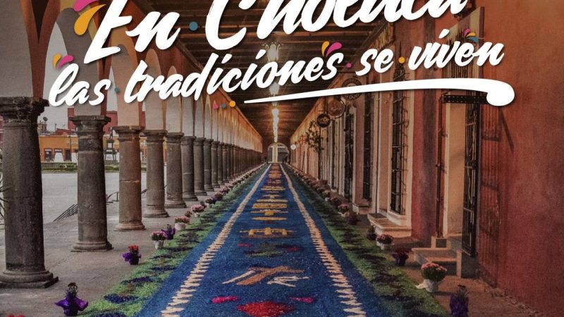 Espera San Pedro Cholula más de 40 mil visitantes por Semana Santa