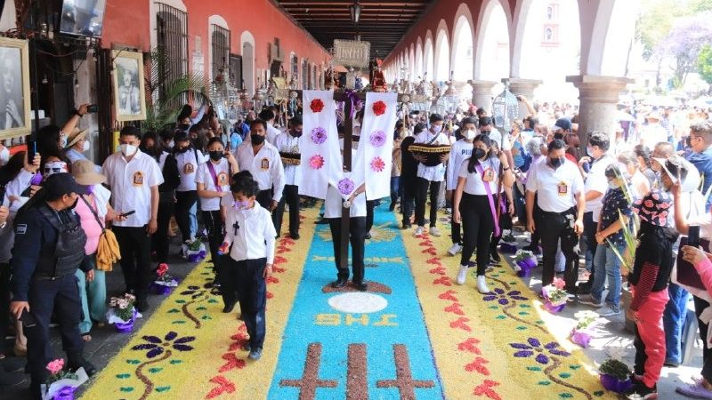 Deja buenos números Semana Santa en San Pedro Cholula