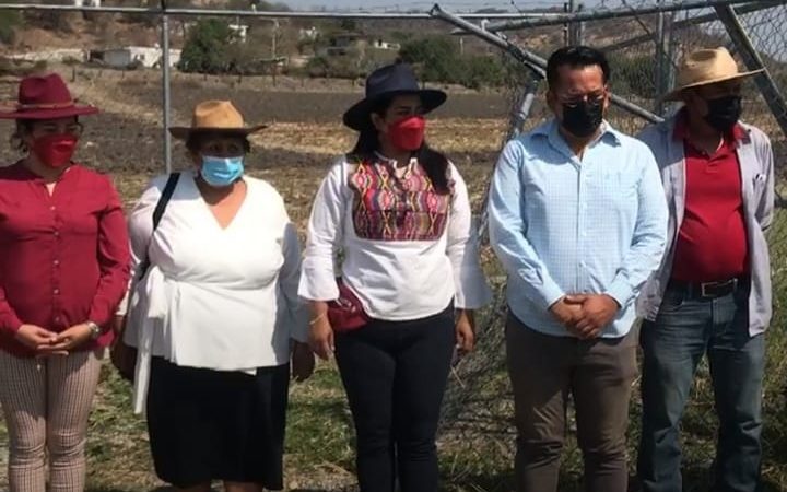 Garantiza Irene Olea acceso al agua potable en La Galarza, comunidad de Izúcar de Matamoros