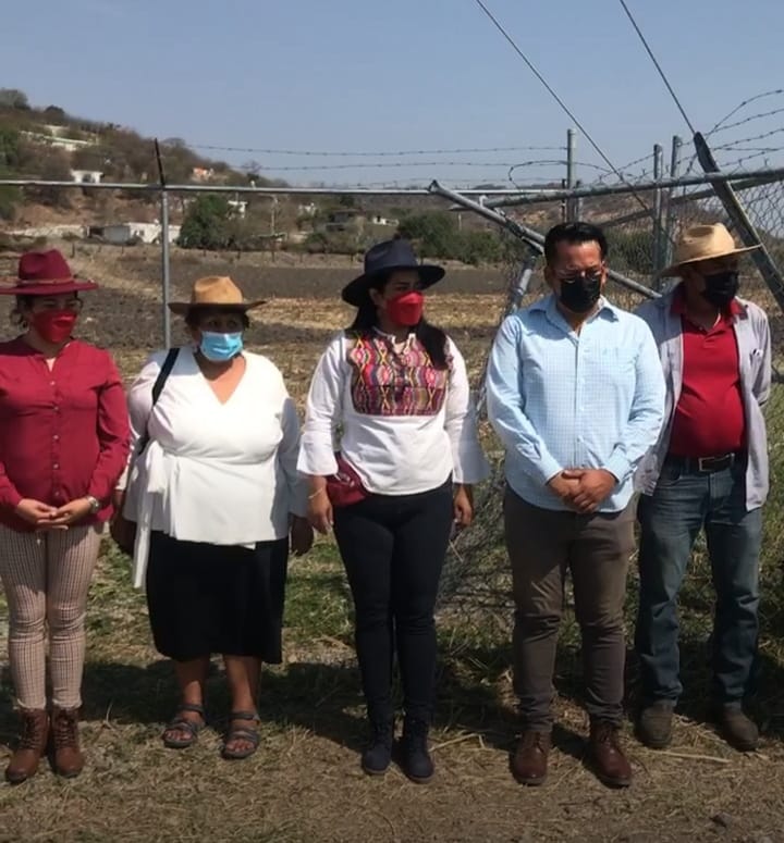 Garantiza Irene Olea acceso al agua potable en La Galarza, comunidad de Izúcar de Matamoros