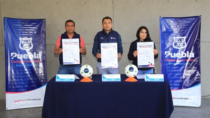 Regresa el “Torneo de los Barrios” de futbol a Puebla