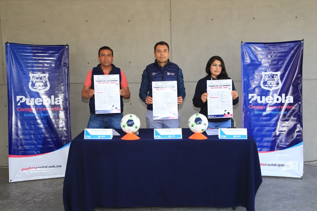 Regresa el “Torneo de los Barrios” de futbol a Puebla