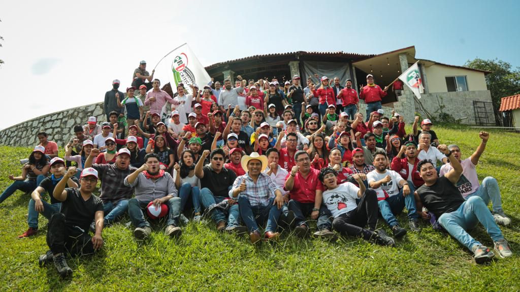 Recorren dirigentes del PRI de Puebla municipios de la Sierra Nororiental