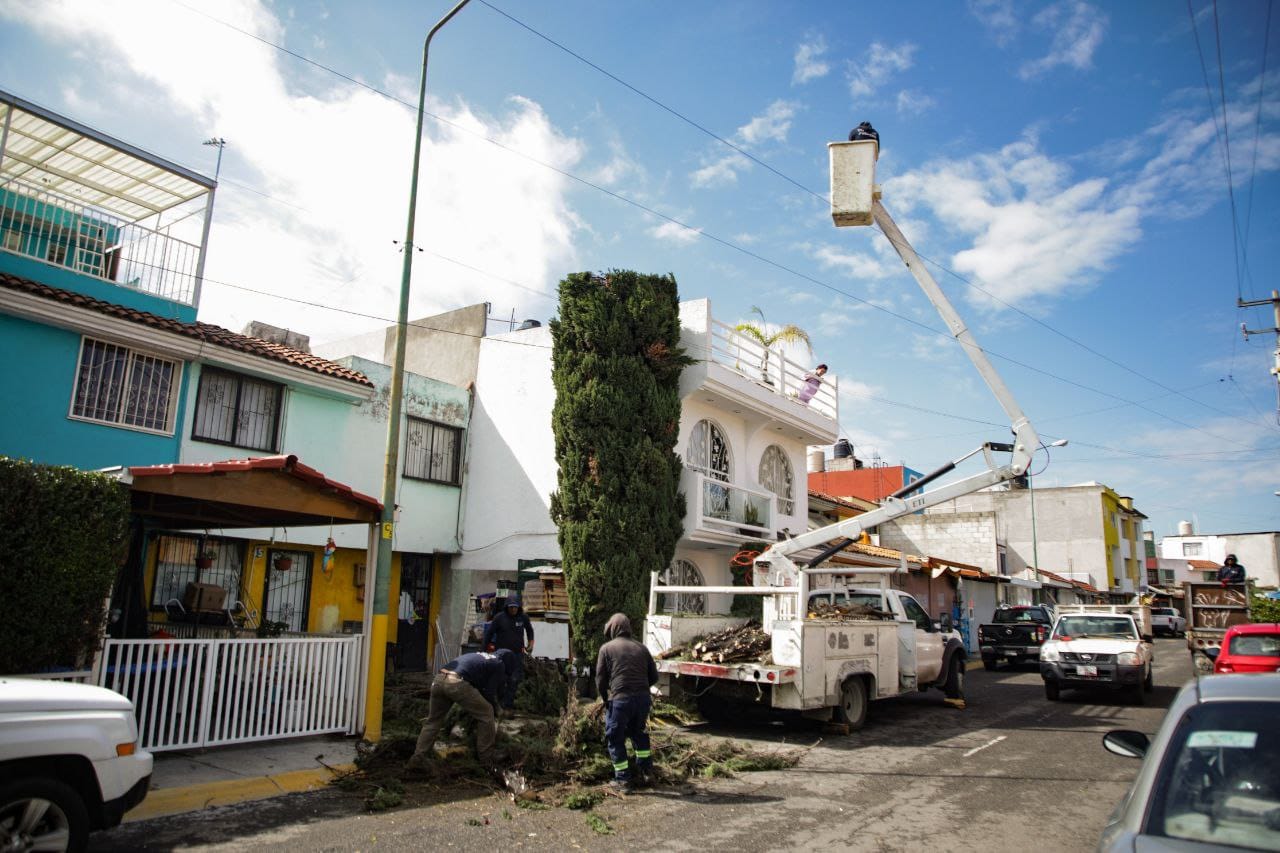 Realizan jornada de Servicios Municipales en San Andrés Cholula
