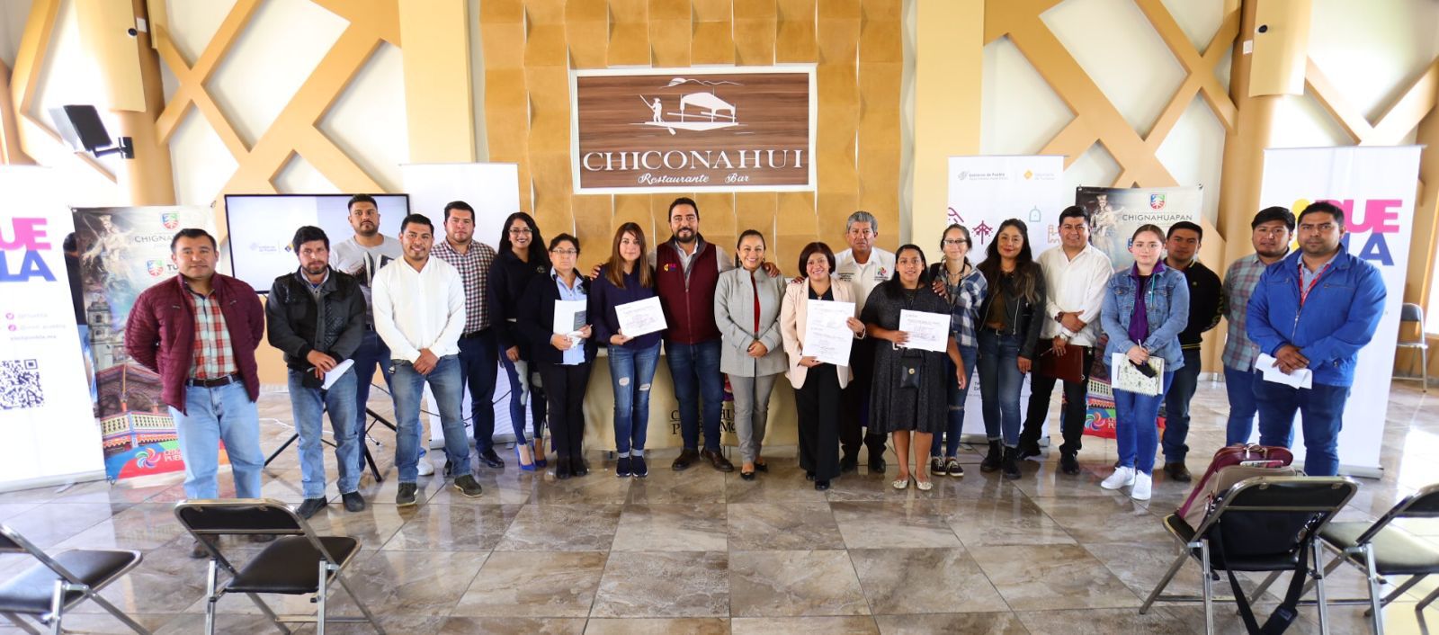 Capacita Turismo a prestadores de servicios de Chignahuapan