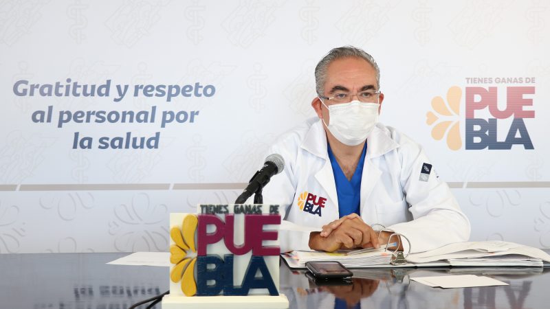 Sube en 29% contagios de COVID-19 en Puebla