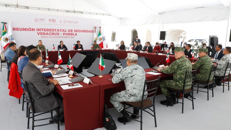 Mantendrán gobiernos de Puebla y Veracruz acciones contra la delincuencia