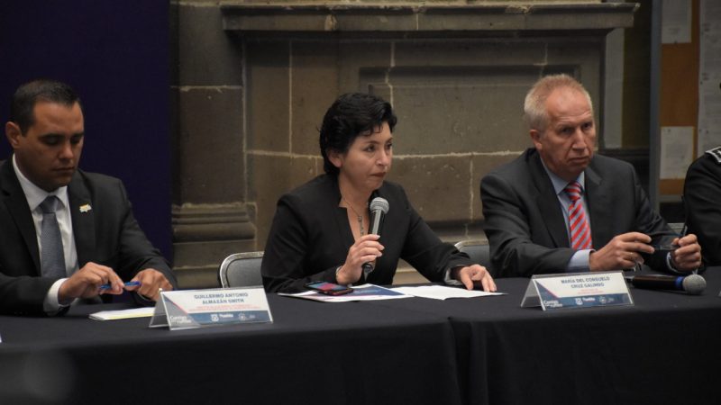 Anuncian Primer Seminario Internacional de Seguridad Ciudadana en la capital de Puebla