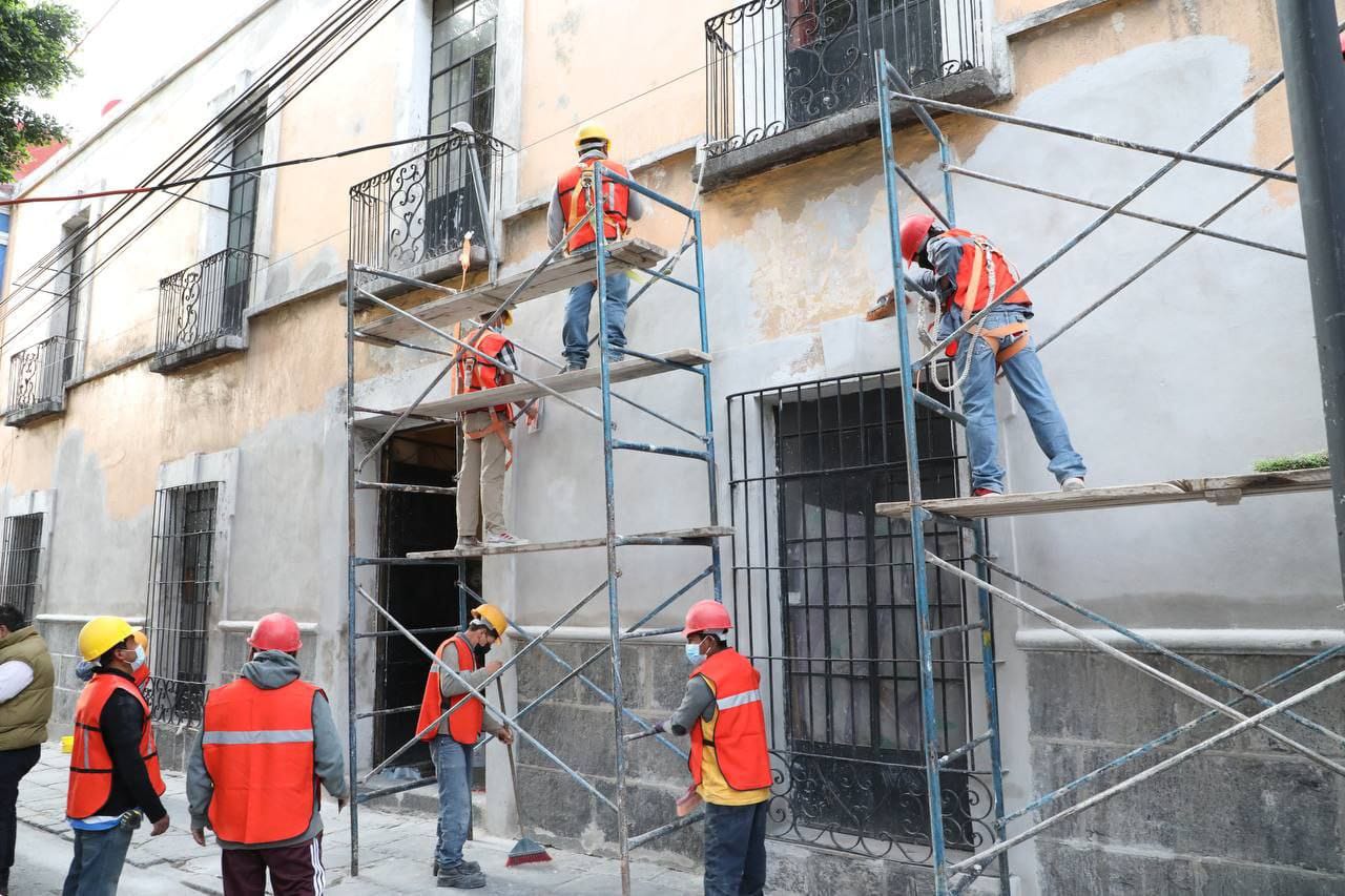 Mejoran la imagen urbana del Centro Histórico de Puebla