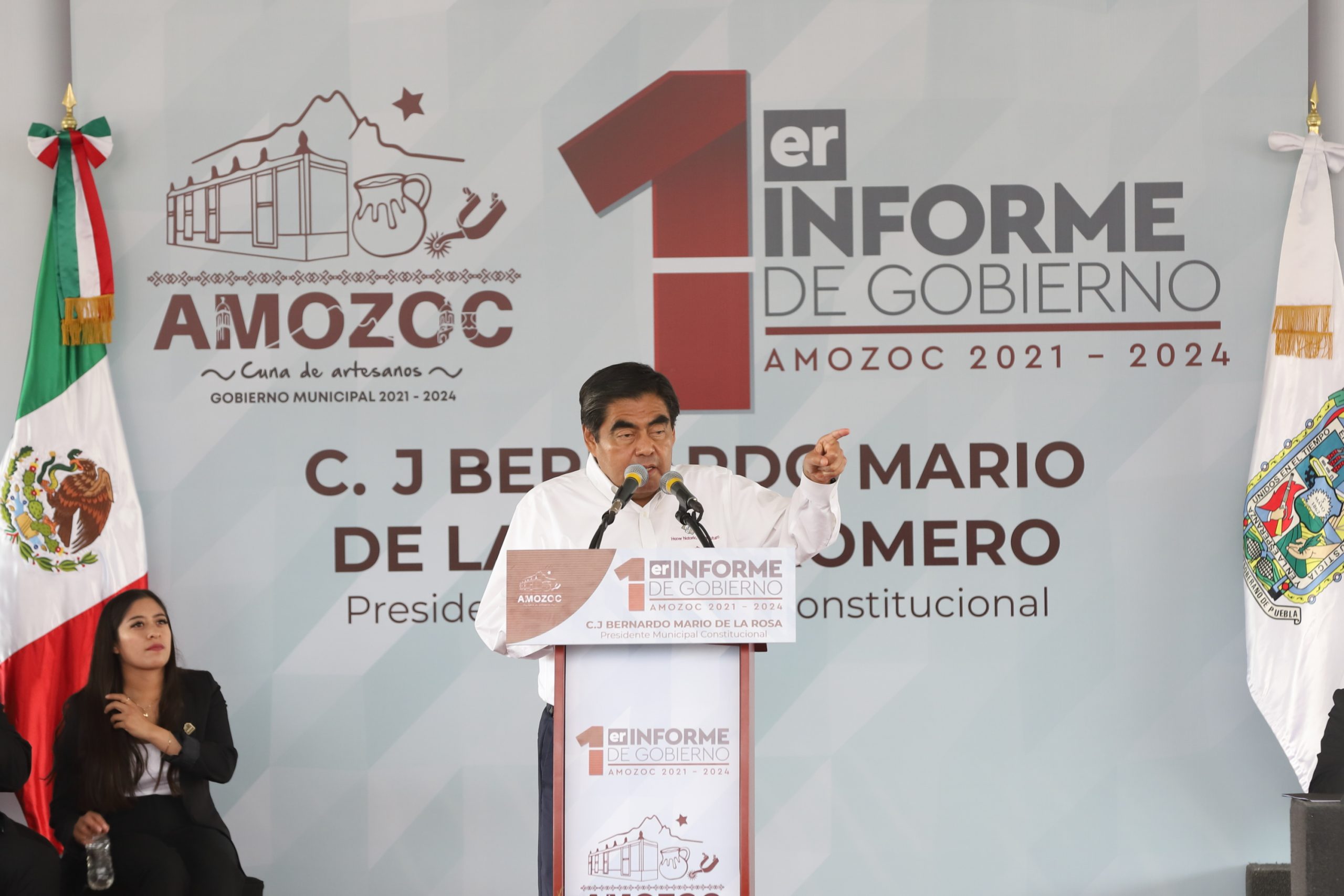 Ofrece MBH construcción de aulas y sistema hospitalario en Amozoc