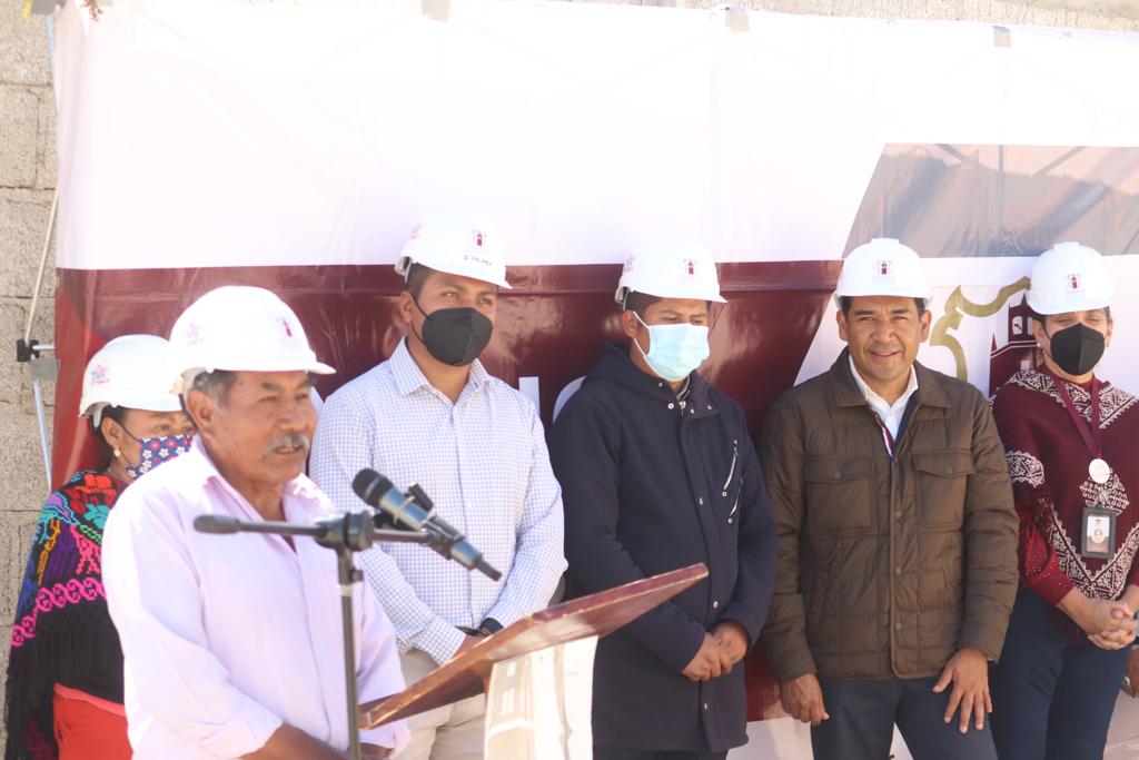 Inicia ayuntamiento de Tepeaca obras de infraestructura integrales, en San Hipólito Xochiltenango