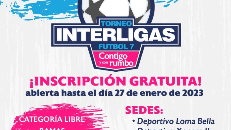Llega a Puebla el Primer Primer Torneo Interligas, Fútbol 7