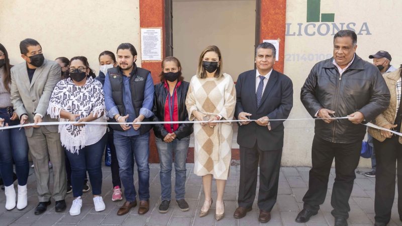 Inauguran tienda Liconsa en San Pedro Cholula