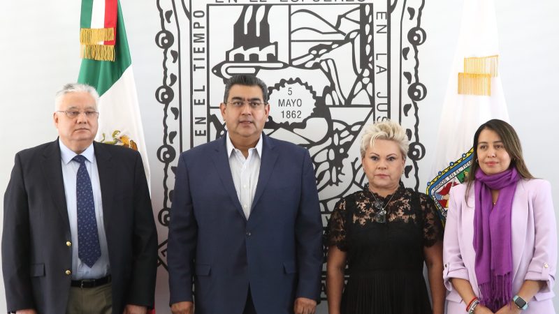 Nombra Sergio Salomón Céspedes tres nuevos secretarios de Estado
