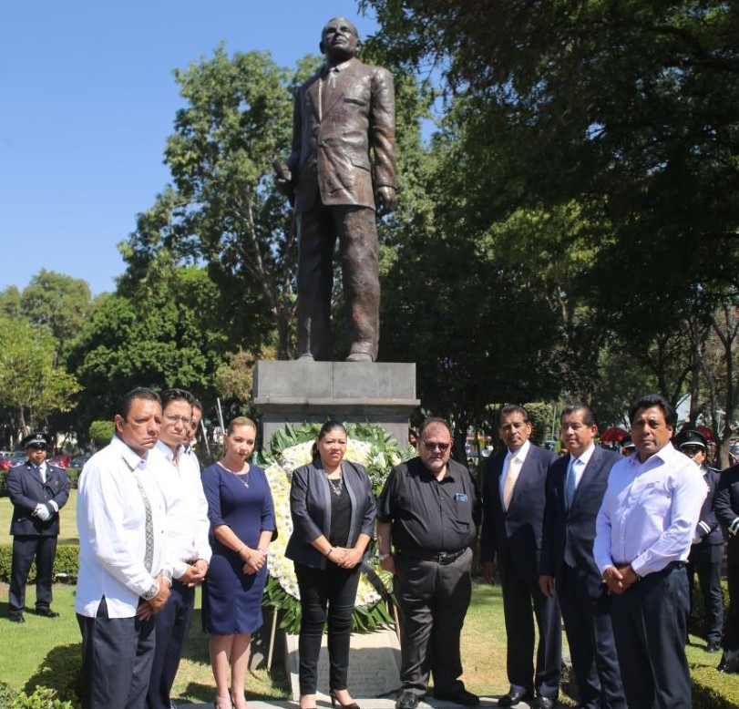 Rinden homenaje al Dr. Alfredo Toxqui en San Pedro Cholula