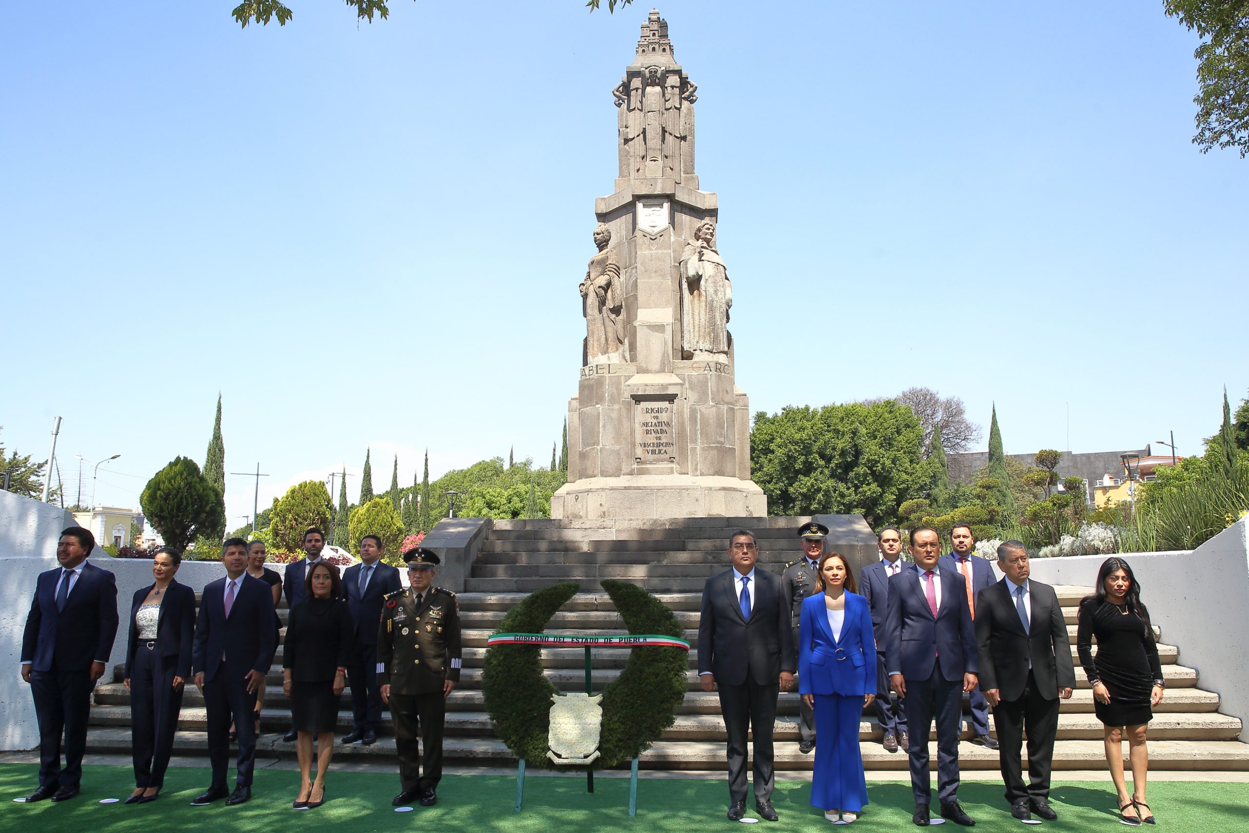 Destaca el gobernador Sergio Salomón grandeza de Puebla, a 492 años de su fundación