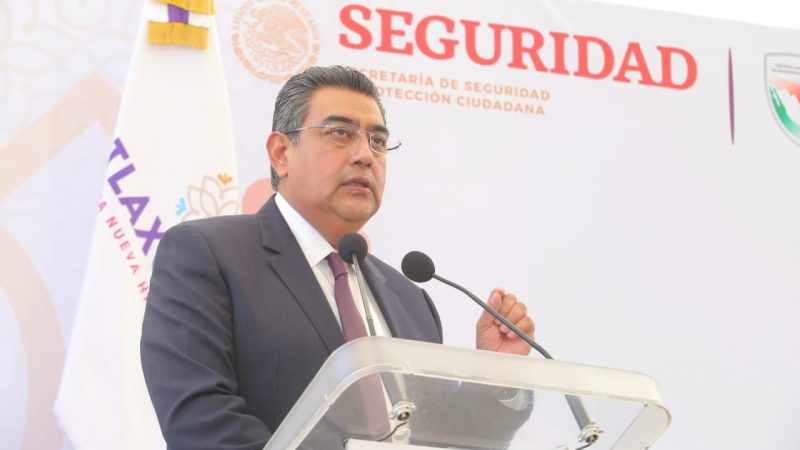 Coadyuvan Puebla y Tlaxcala para garantizar la seguridad en la zona limítrofe: Sergio Salomón