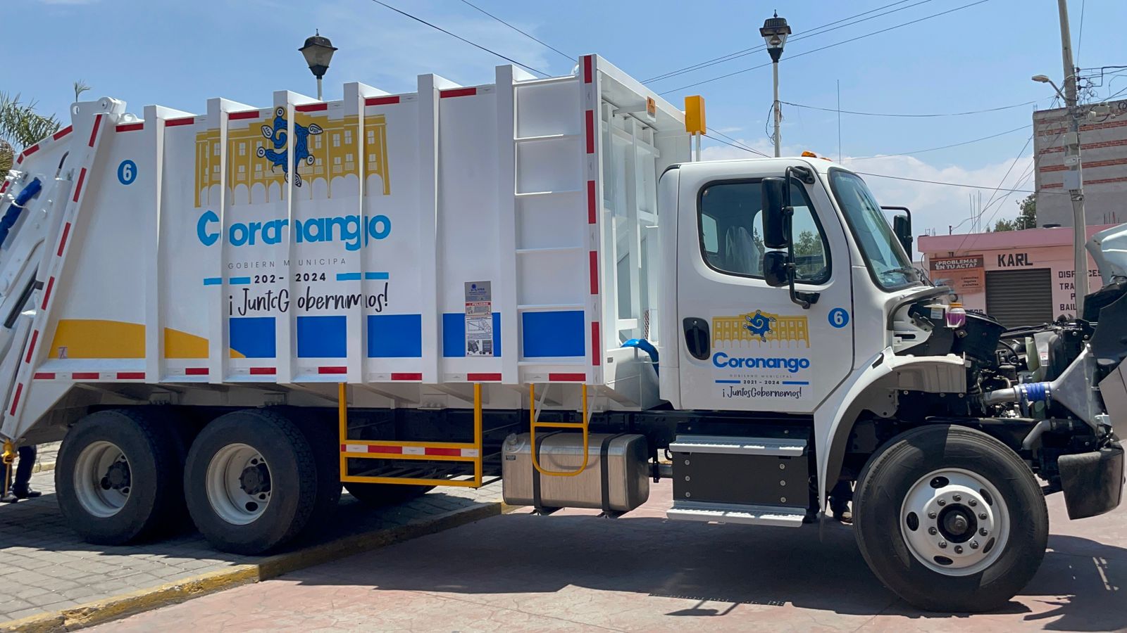 Mejoran servicio de recolección de basura en Coronango