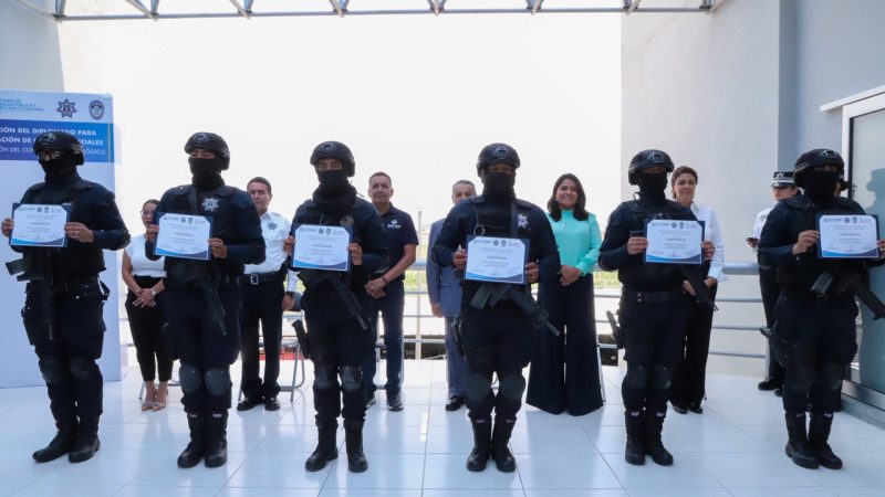 Conforman grupo especial de policía en San Andrés Cholula