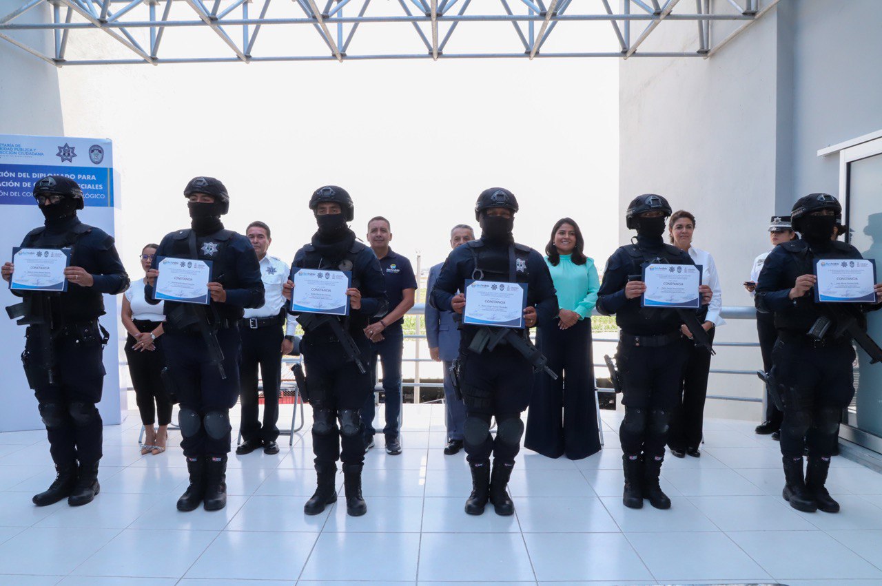 Conforman grupo especial de policía en San Andrés Cholula