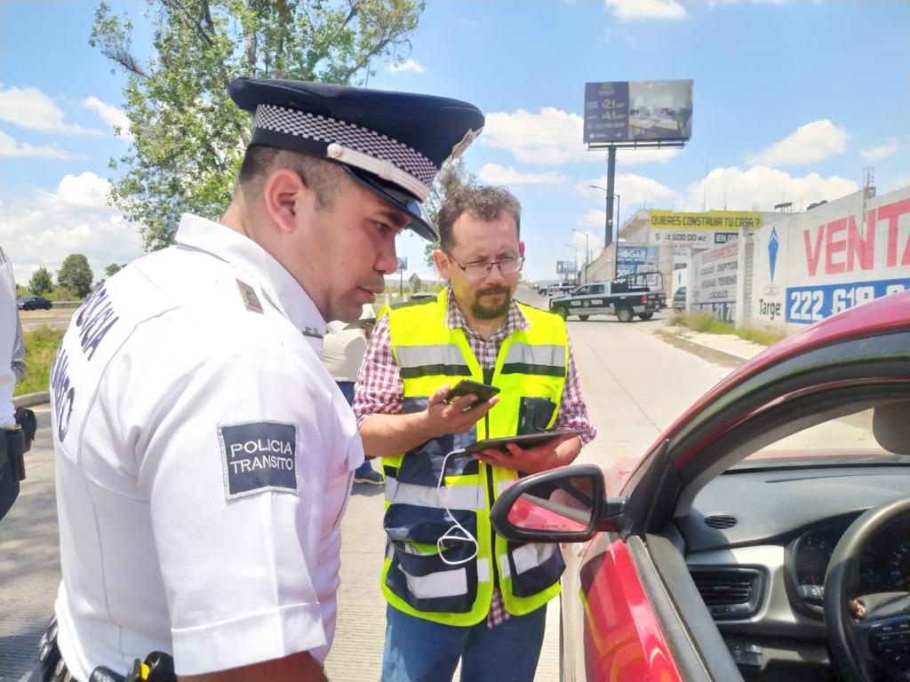 Inician sanciones por exceso de velocidad en San Andrés Cholula