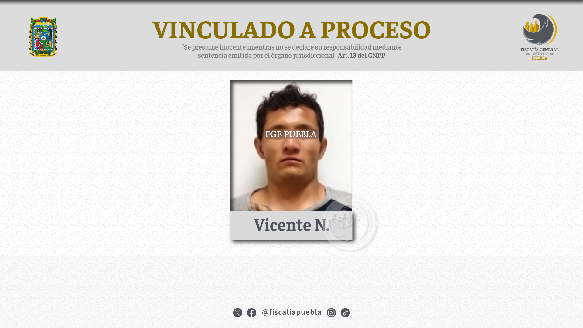 Vinculado a proceso por extorsión en Cuautlancingo