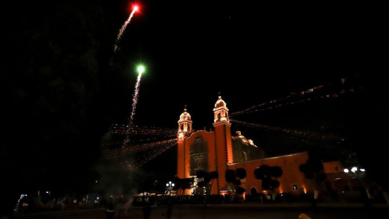 Inauguran fiesta patronal en San Andrés Cholula