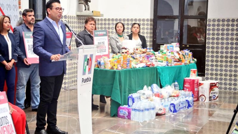 Se suma PRI de Puebla a la ayuda para damanificados de Guerrero