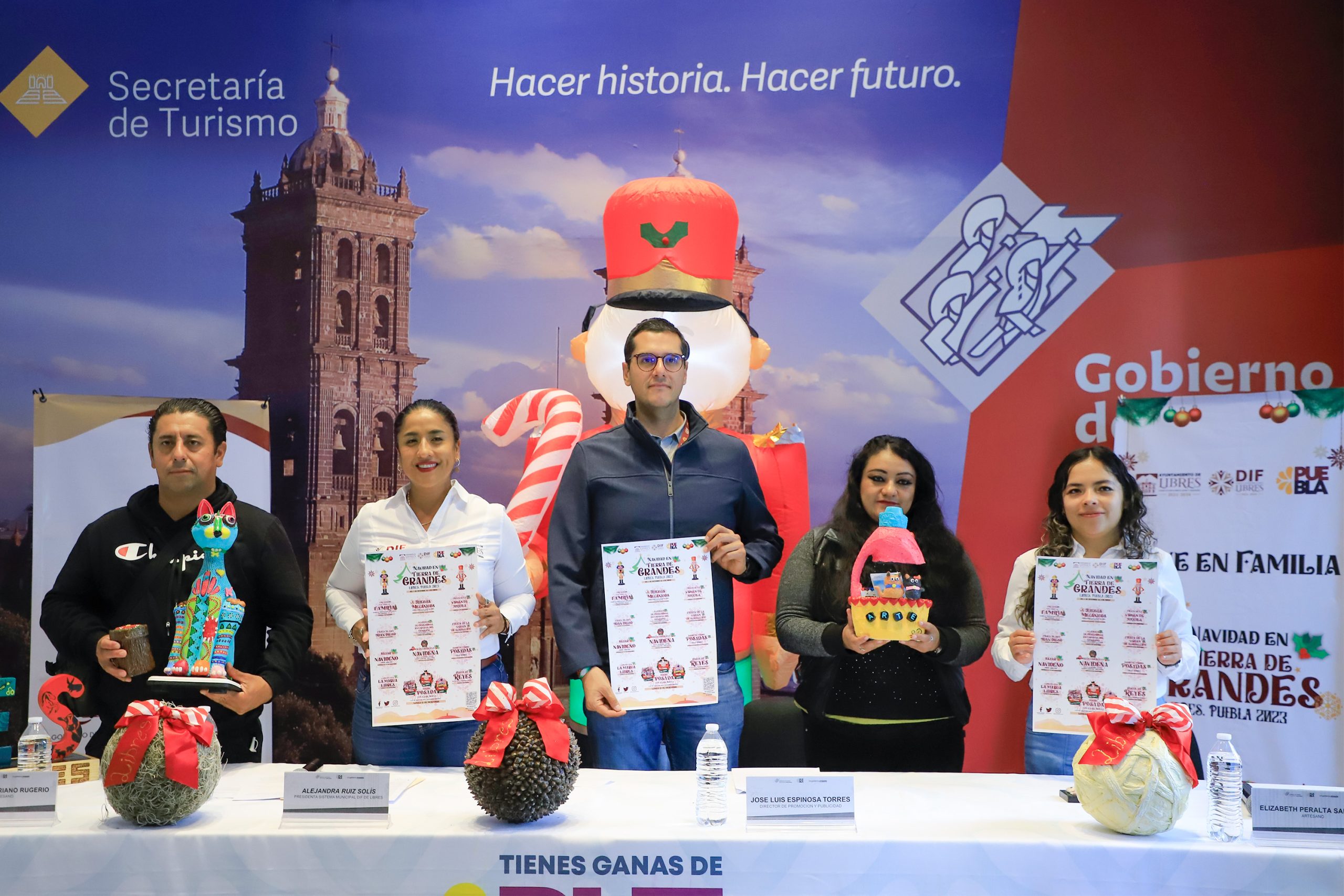 Presentan festividades navideñas en el municipio de Libres