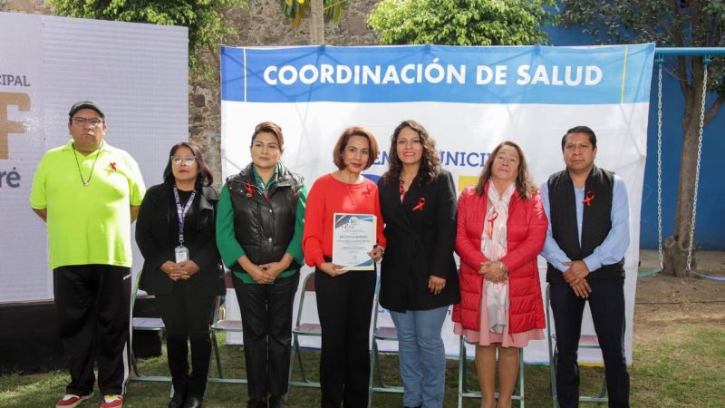 Realizan jornada de salud contra VIH en San Andrés Cholula