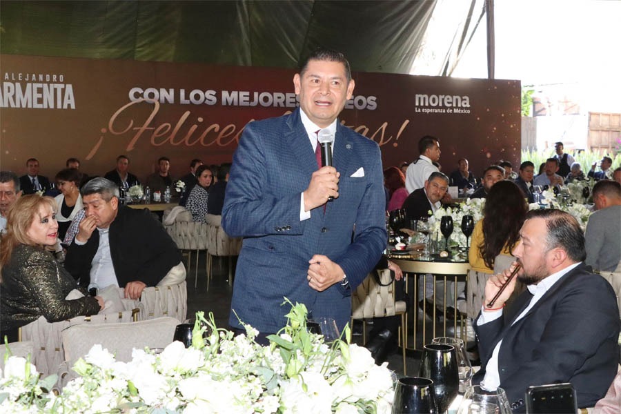 Afirma Alejandro Armenta que defenderá el legado humanista de AMLO