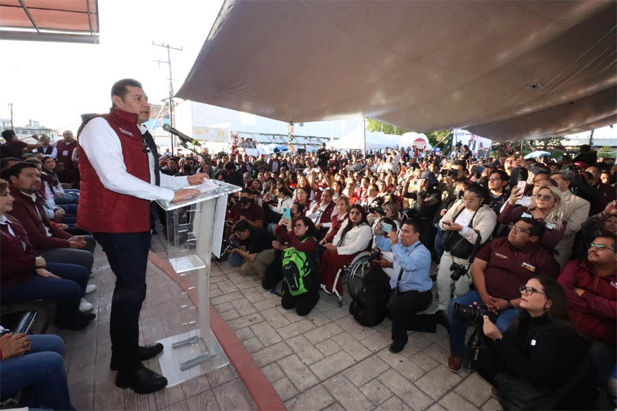 Inició Alejandro Armenta precampaña a la gubernatura de Puebla