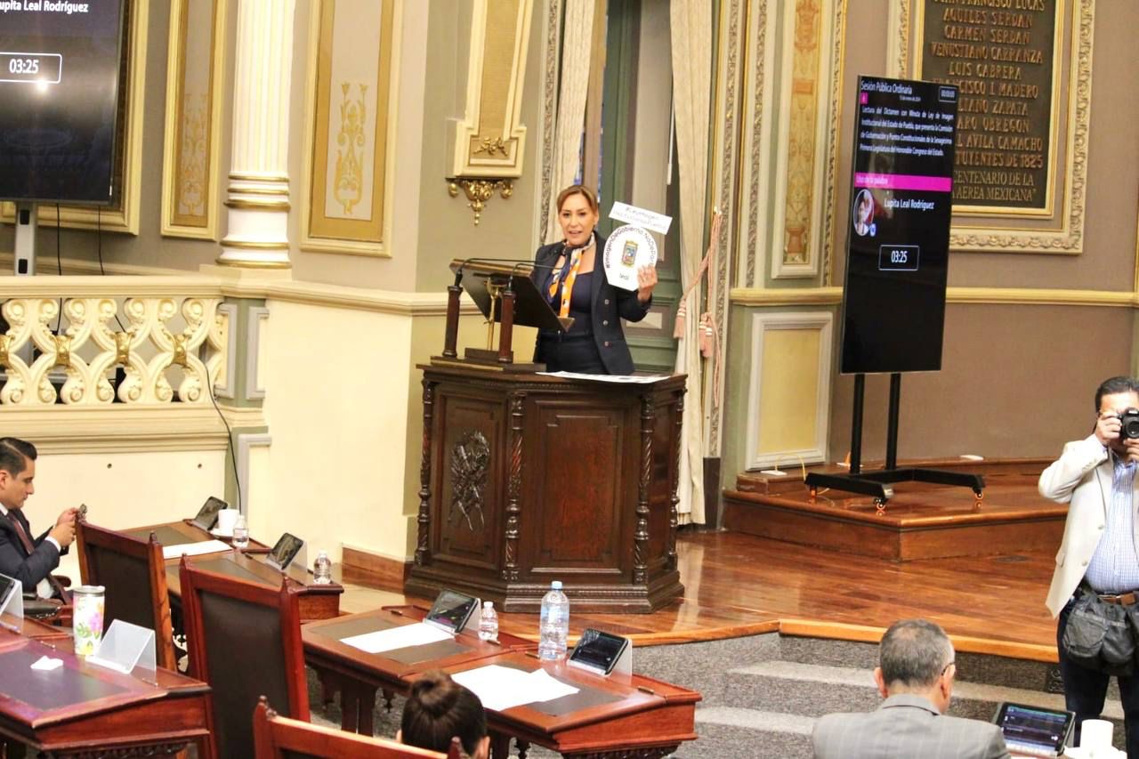 Aprueba Congreso de Puebla Ley de Imagen Institucional