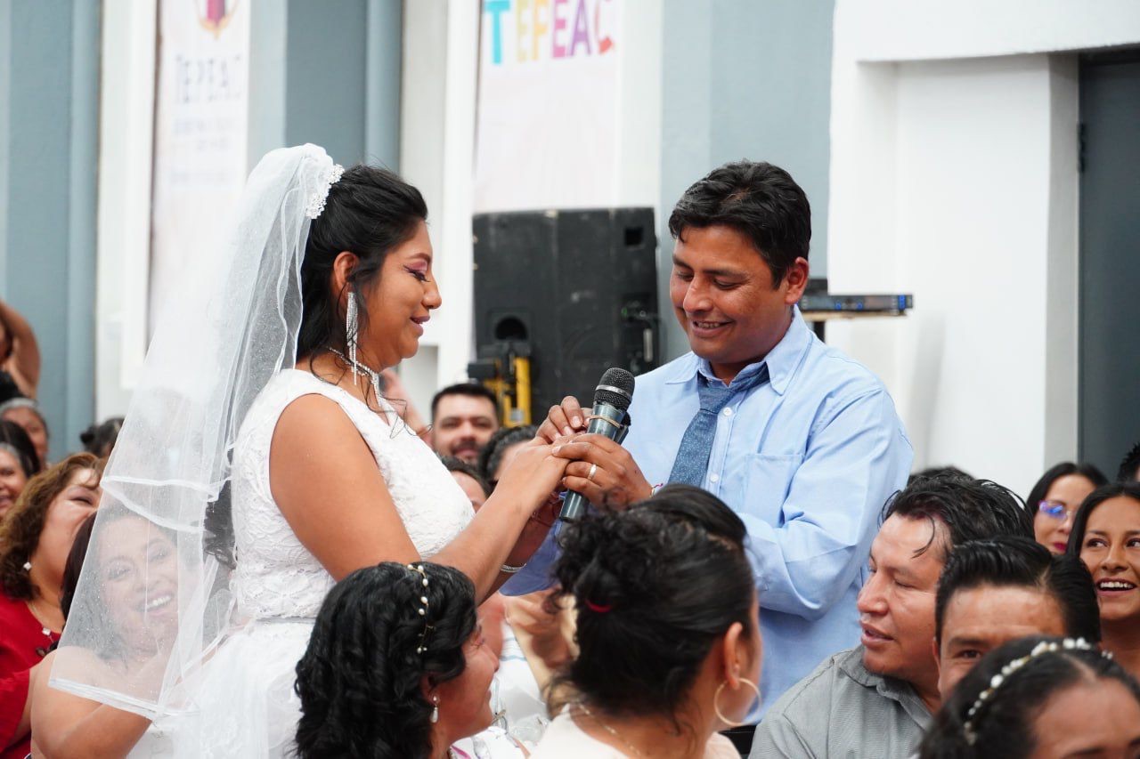 Celebran Bodas Comunitarias en Tepeaca