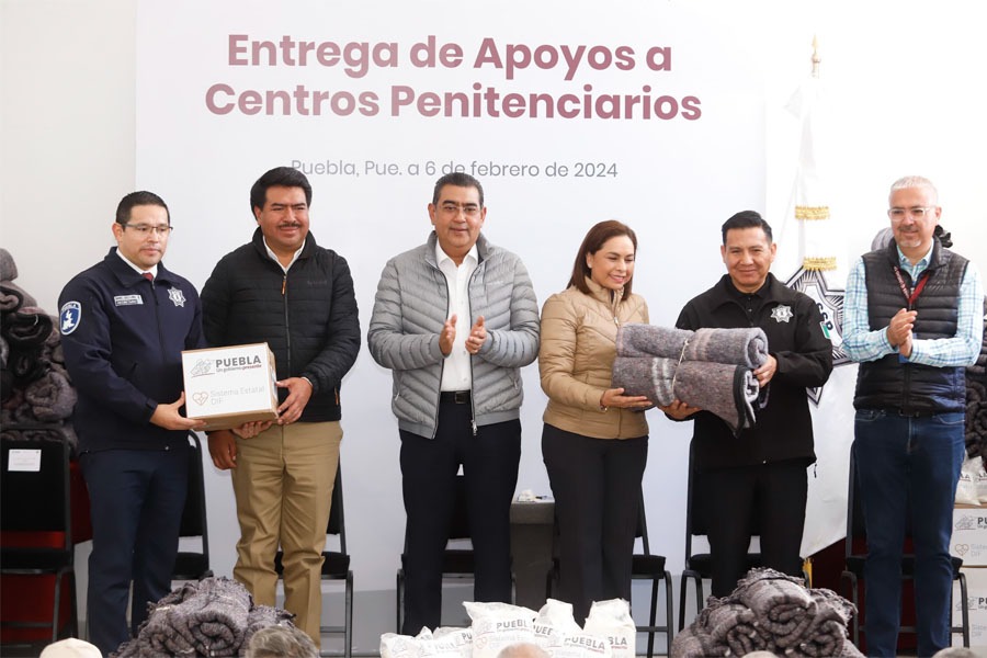 Entrega Gobierno Estatal apoyos a Centro Penitenciario de Adultos Mayores