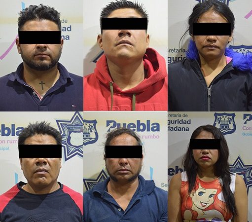 Detienen en Puebla a integrantes de “Los Chitas”; se les relaciona con robos con violencia