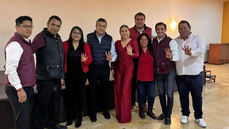 Participa Víctor Galeazzi en encuentro de aspirantes con delegado de Morena