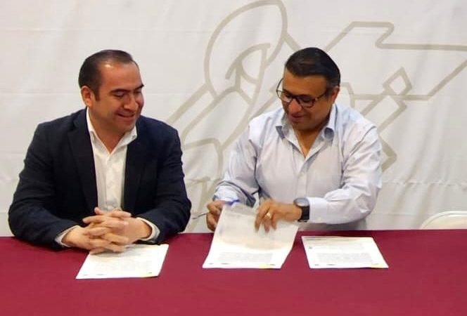Firman convenio de colaboración Ayuntamiento de Teteles y CEAS Puebla