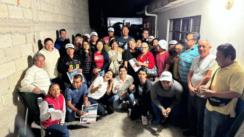 Destaca Roxana Luna resultados positivos con la sociedad de San Pedro Cholula