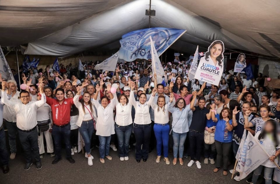 Afirma Lupita Cuautle que violencia en su contra no la intimida y pide salir a votar