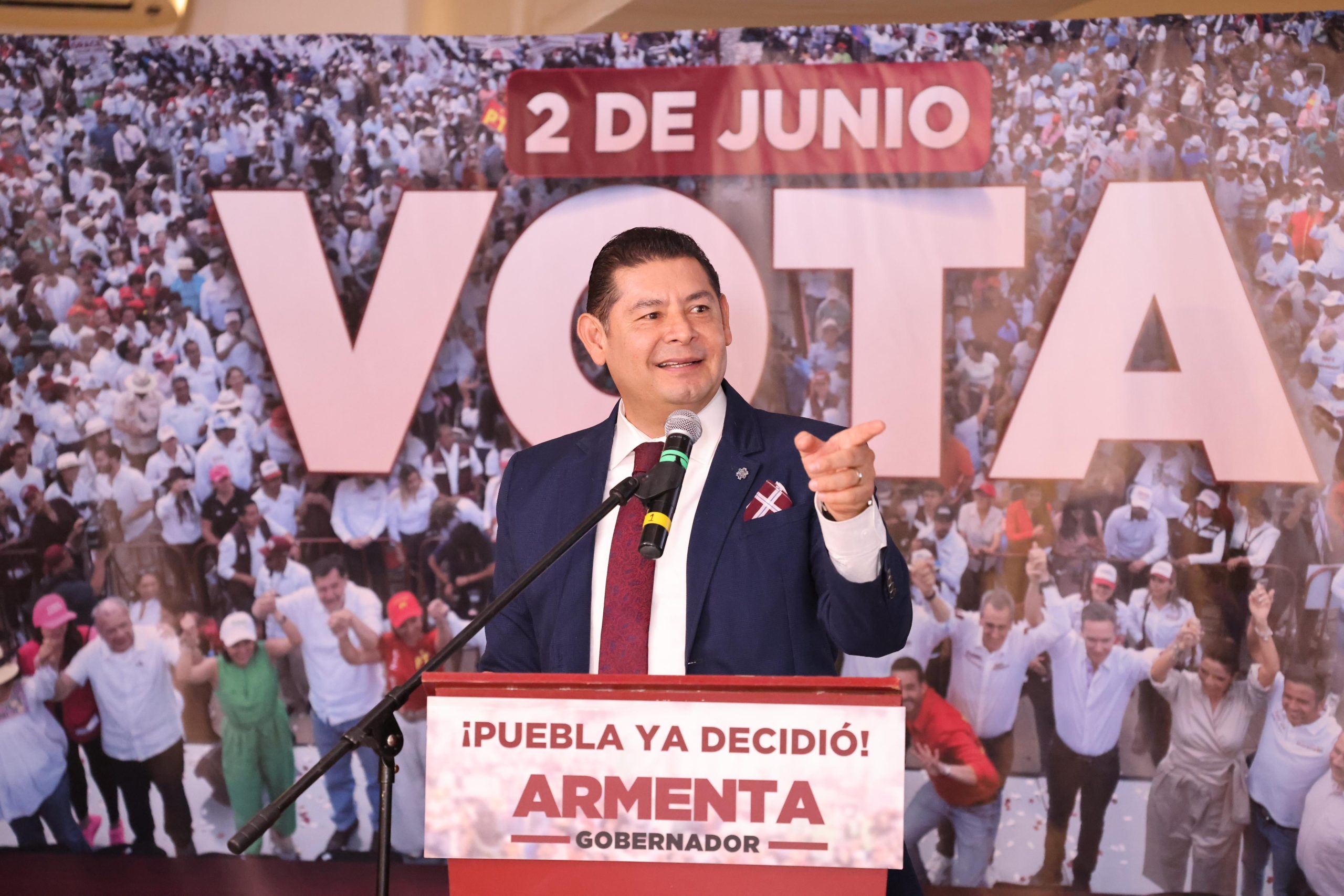 ¡Puebla ya decidió! Y estamos listos: Armenta