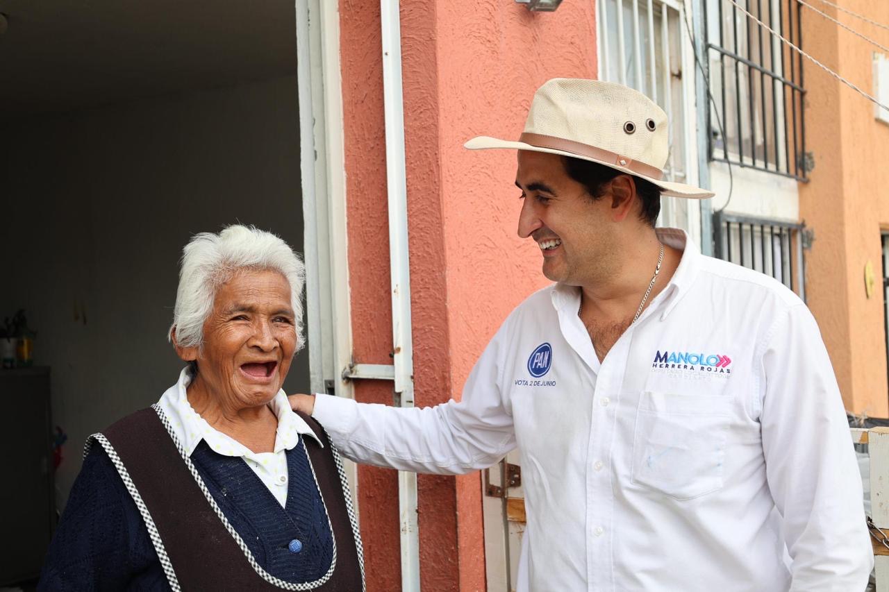 Pide Manolo Herrera confiar en su proyecto y ganar con contundencia el 2 de junio