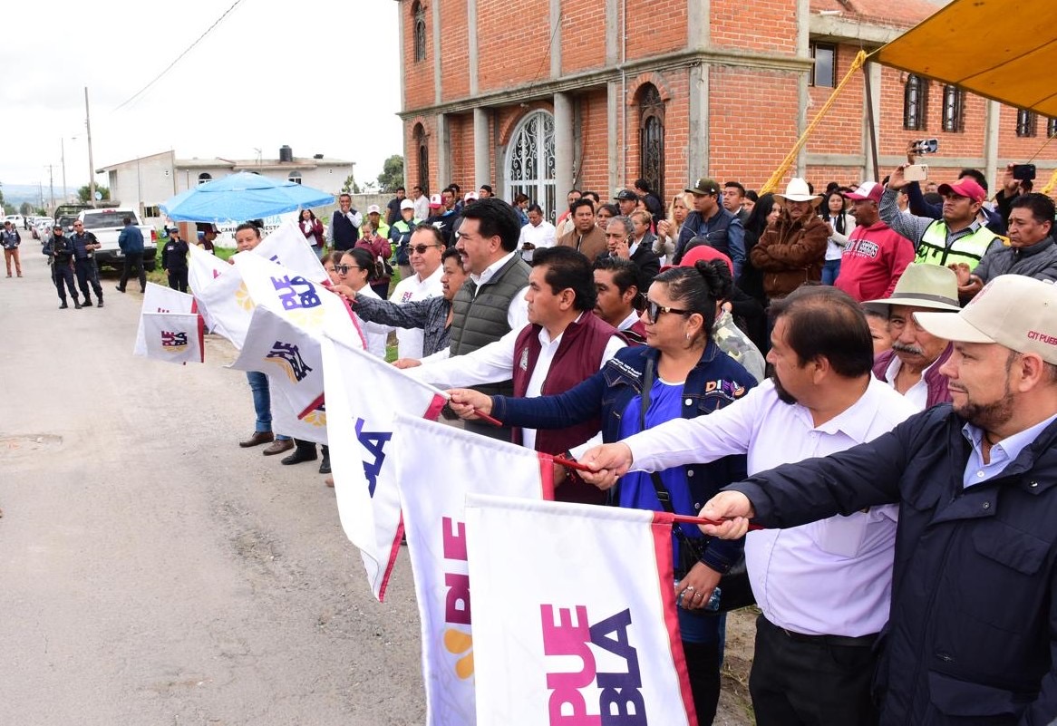 Inicia rehabilitación de carretera en Nopalucan