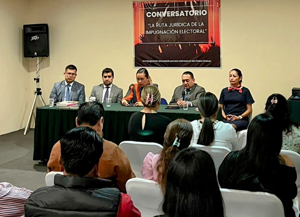 Analizan impugnación electoral en San Pedro Cholula