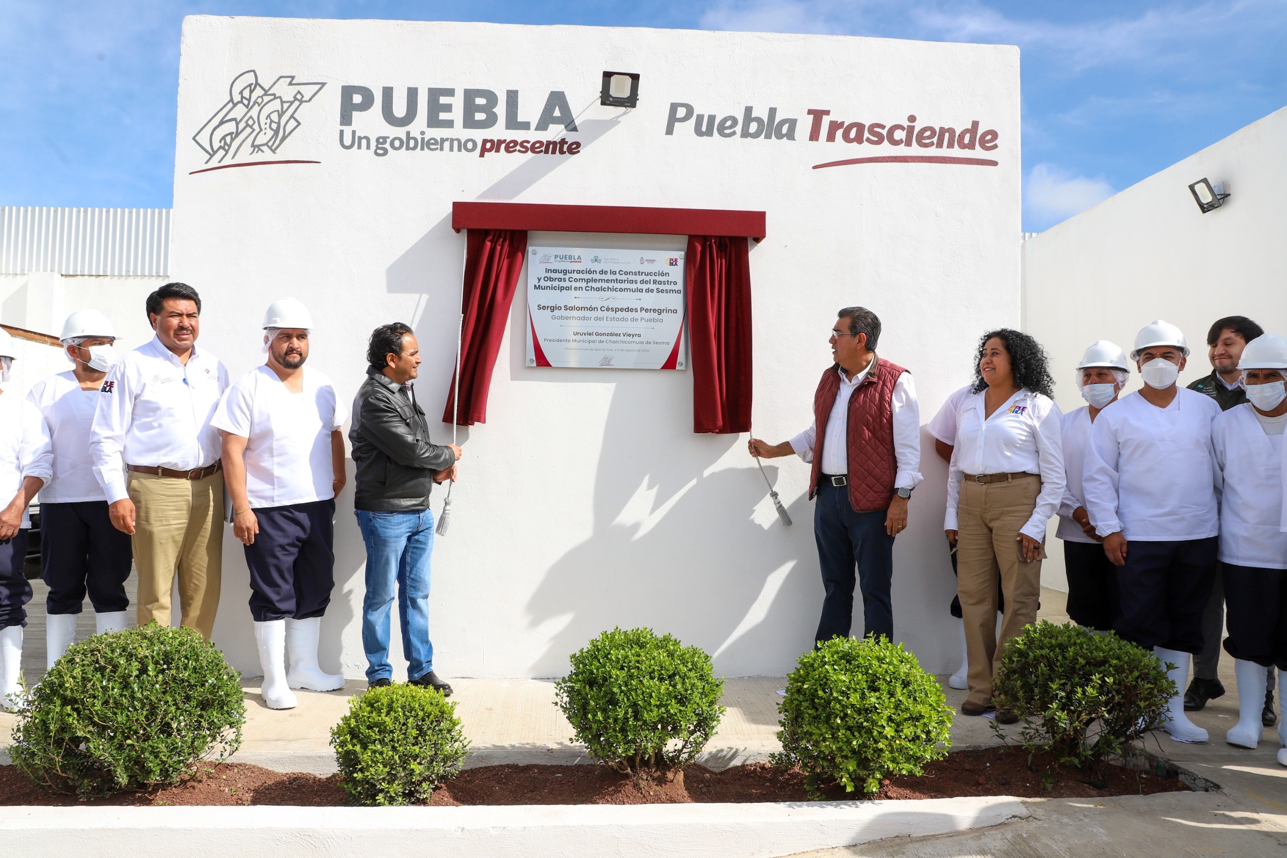 Inauguran Rastro Municipal en Chalchicomula de Sesma