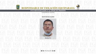 Sentencian a violador de la capital de Puebla