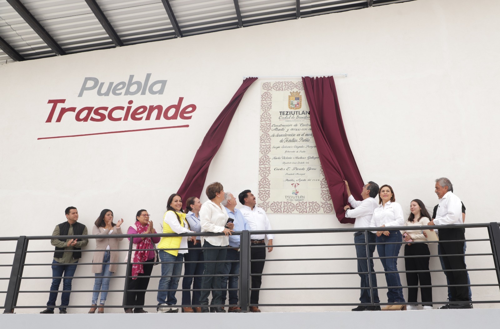 Inauguran Central de Abasto en Teziutlán