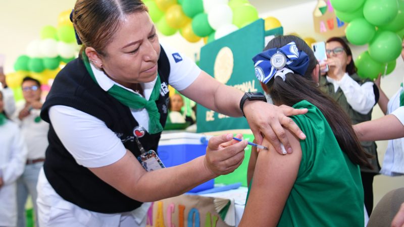 Inician Salud e IMSS-Bienestar jornada de vacunación contra el VPH